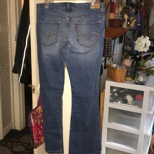 Levi’s woman’s 518’s, size 11 short.